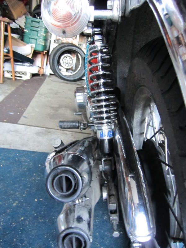 Hagon 2810 shocks for CB750